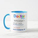 Funny Custom Best Rheumatologist Chirurgen Tasse<br><div class="desc">Passen Sie diese lustige,  maßgeschneiderte Rheumatologe Geschenk-Tasse,  um ein Geschenk machen sie Liebe. Großartiges Geschenk für Ärzte. RX Tasse - Genau das,  was Dr. bestellt hat!</div>