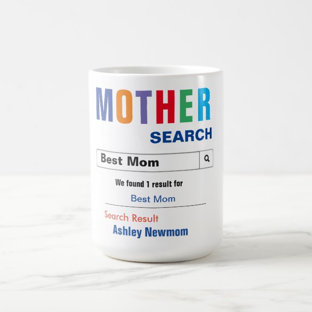 Funny Custom Beste Mama Geschenk Tasse (Mittel)