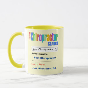 Funny Custom Bestes Chiropractor Geschenk Tasse