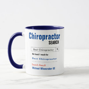 Funny Custom Bestes Chiropractor Geschenk Tasse