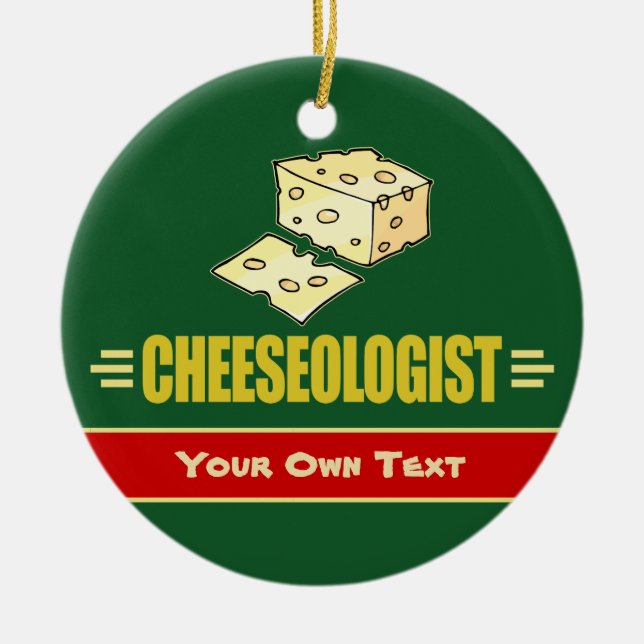 Funny Custom Chec Weihnachten Keramikornament (Vorne)