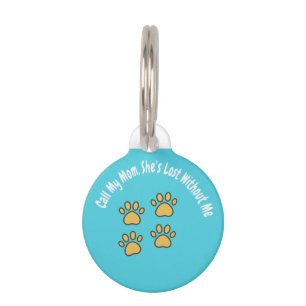 Funny Custom Dog ID Tag - Personalisierter Name de Haustiermarke