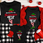 Funny Custom Family Weihnachten am ehesten Elf wah Tri-Blend Shirt<br><div class="desc">Fügen Sie Ihren Feiertagsfesten eine spielerische Drehung mit unserem Funny Custom Family Christmas höchstwahrscheinlich zu Elf Tri-Blend Shirt. Diese passenden Shirts sind perfekt für ein leichtes und unvergessliches Weihnachtsfest geeignet und bieten ein lustiges "Most Likely To" Elf-Design, das für jedes Familienmitglied individuell gestaltet werden kann. Ob es "am wahrscheinlichsten alle...</div>