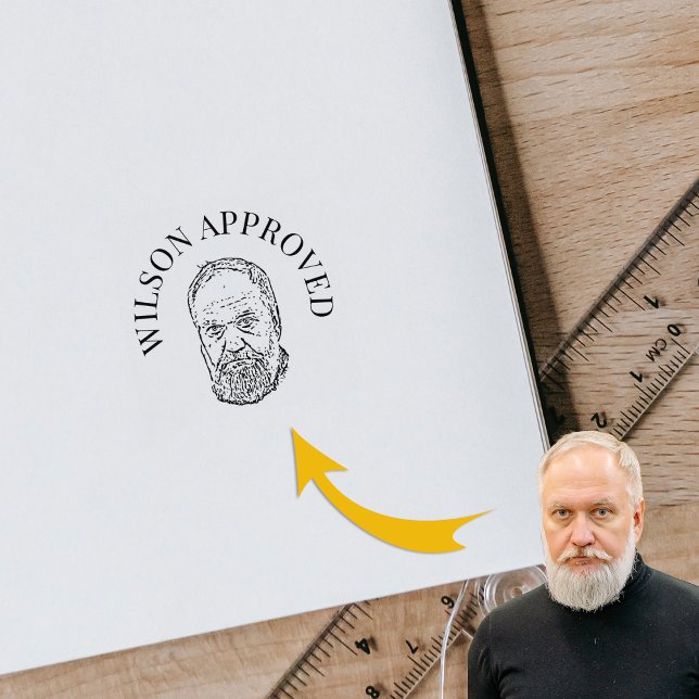 Funny Custom Foto Lehrer Klasse genehmigt Gummistempel (Von Creator hochgeladen)