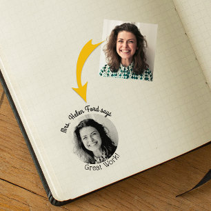 Funny Custom Foto Lehrer Klassenzimmer Großartige Gummistempel