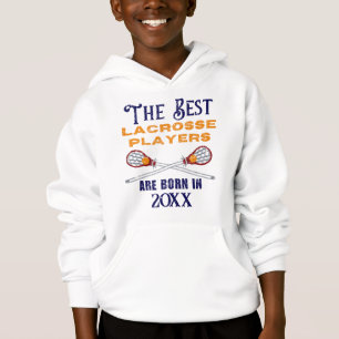 Funny Custom Lacrosse Geburtstag Jahr Geburtstag Hoodie