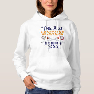 Funny Custom Lacrosse Geburtstag Jahr Geburtstag Hoodie