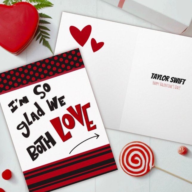 Funny Custom Liebe Valentine Hearcard Karte (Von Creator hochgeladen)