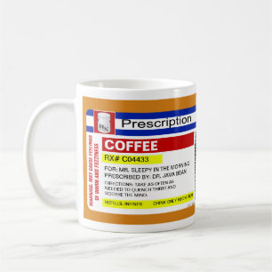 Funny Custom Personalisiert Prescription Kaffee Ta Tasse
