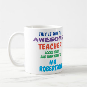 Funny Custom Phantastisch Teacher Geschenk Tasse