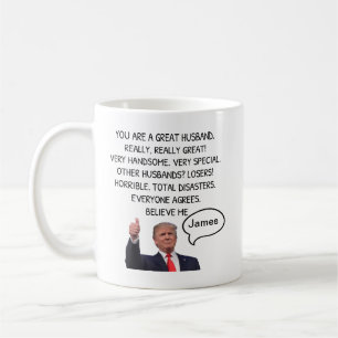 Funny Custom Tasse für Husband Ideen von Ehefrau I