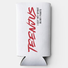 Funny Custom Text Baby Billy's Zitat Teenjus Red Selters Dosenkühler