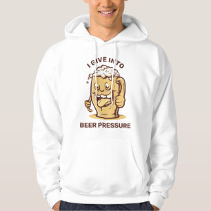 Funny Custom Text Beer Hoodie
