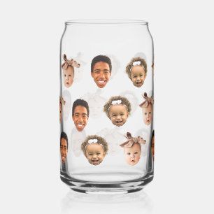 Funny Custom Vater 3 Kids Foto Dosenglas
