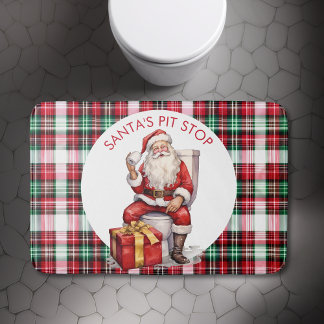 Funny Custom Weihnachtsfeier Weihnachtsfeiertag Badematte