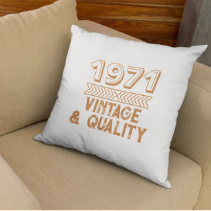 Funny Custom Year Vintag und Qualität Cool Kissen