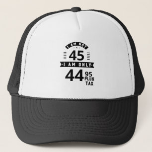 Funny Customizable Plus Tax Trucker Hat Truckerkappe