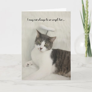 Funny/Cute Angel Karte