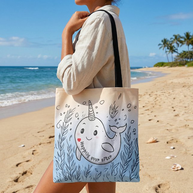 Funny cute cartoon drawing illustration  tote bag (Von Creator hochgeladen)