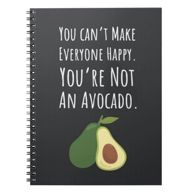 Funny Cute Gifts For Avocado Lovers Fruit Food  Notizblock (Vorderseite)