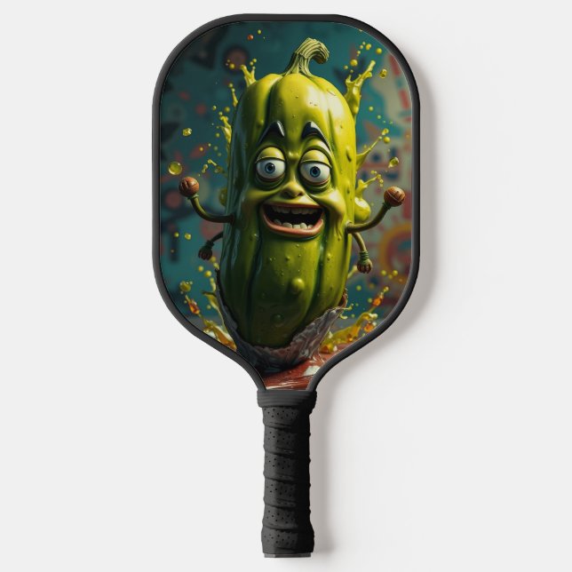 Funny Cute pickle Pickleball Schläger (Vorderseite)