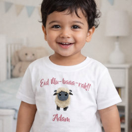 Funny cute Sheep Eid Adha funny Baby Clothes T-shirt