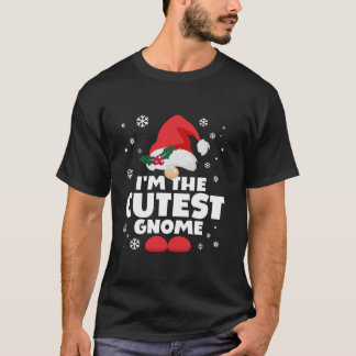 Funny Cutest Gnome Family Matching Group Happy Chr T-Shirt