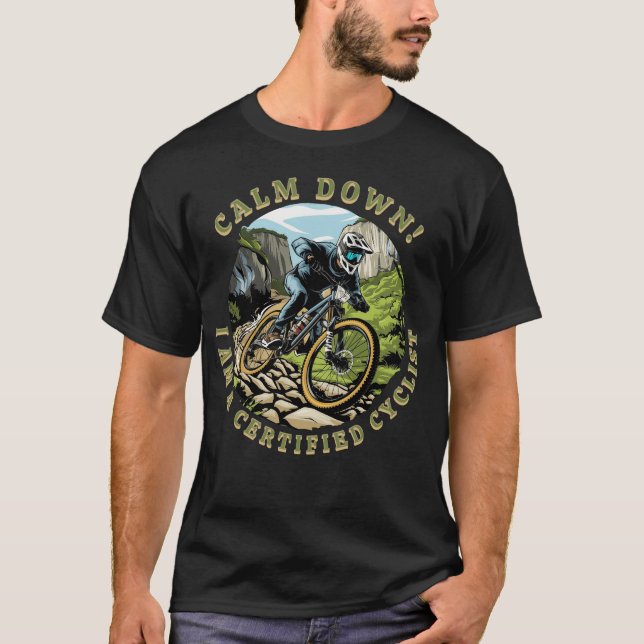 Funny Cycling T-Shirt (Vorderseite)