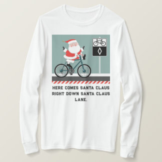 Funny Cycling Weihnachts-T - Shirt