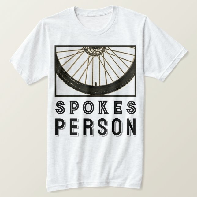 Funny Cyclist T-Shirt (Design vorne)
