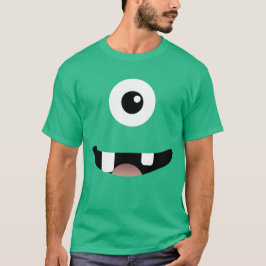 Funny Cyclops Ein Mit Augen Monster Halloween-Kost T-Shirt