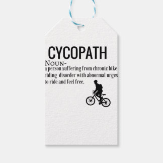 Funny Cycopath Noun Design Dictionary Definition Geschenkanhänger