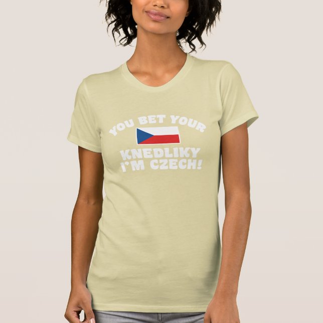 Funny Czech Knedliky T-Shirt (Vorderseite)