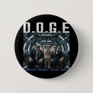 Funny D.o.g.e Doge Demokraten offiziell bekommen E Button