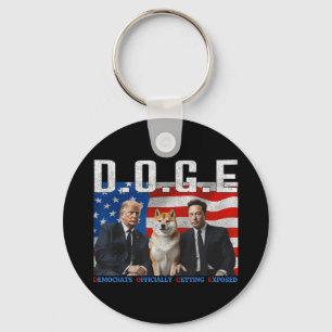 Funny D.o.g.e Doge Demokraten offiziell bekommen E Schlüsselanhänger
