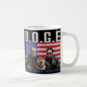 Funny D.o.g.e Doge Demokraten offiziell bekommen Kaffeetasse