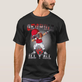 Funny Dab Bing Georgia Vs All Y'all Georgia Staat T-Shirt