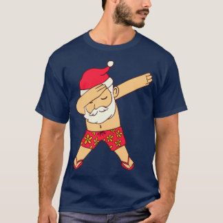 Funny Dab Dance Xmas Geschenk Sommer Dabbing Hawai T-Shirt