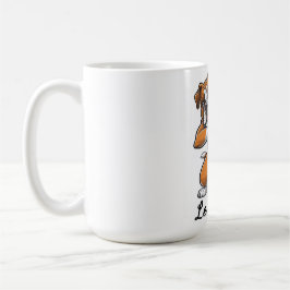 Funny Dabbing Bulldog "Let's Dab" Tasse