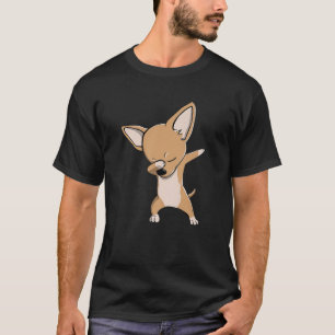 Funny Dabbing Chihuahua Kurz Hufeisen Dab Tanz T-Shirt