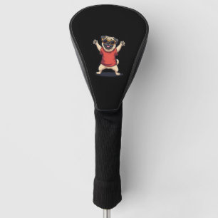 Funny Dabbing Dab Mops Hunde Tiere Tanz Tier Welpe Golf Headcover