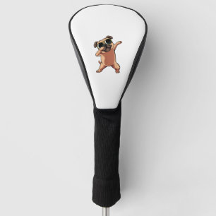 Funny Dabbing Dab Mops Hunde Tiere Tanz Tier Welpe Golf Headcover
