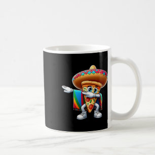 Funny Dabbing Mexikos Pizza Dance Food Lover Gradu Kaffeetasse