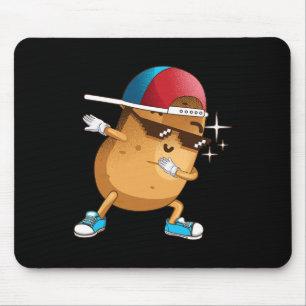 Funny Dabbing Potato Geschenk Coole Tanzspuden Ang Mousepad