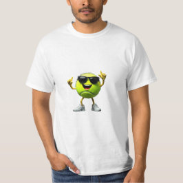 Funny Dabbing Tennis Ball Sportler T-Shirt