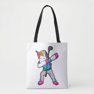 Funny Dabbing Unicorn Golfer Geschenk Golf