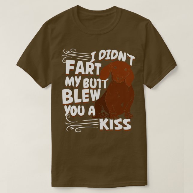 Funny Dackel Dog Lover Geschenk T-Shirt (Design vorne)