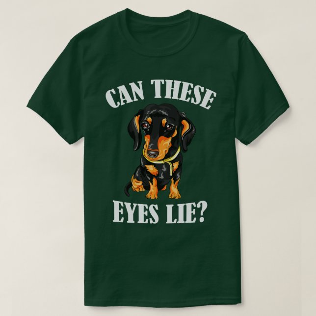 Funny Dackel Dog T-Shirt (Design vorne)