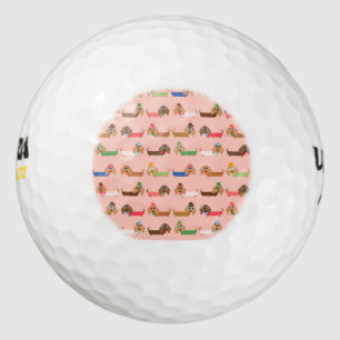 Funny Dackel Golfball