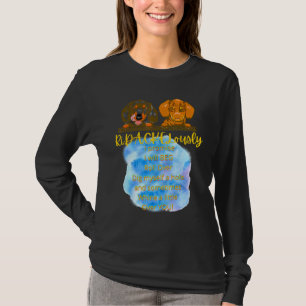 Funny Dackel Haustier Vater Dackel Hund Mama I Ver T-Shirt